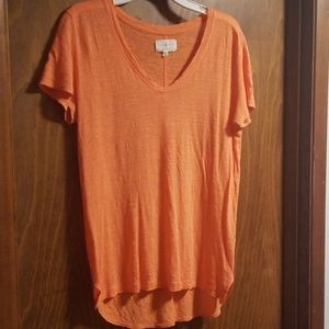 Peach orange t-shirt